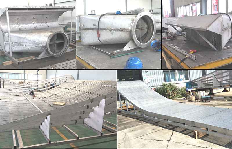 Stainless steel surfing equipment for water park